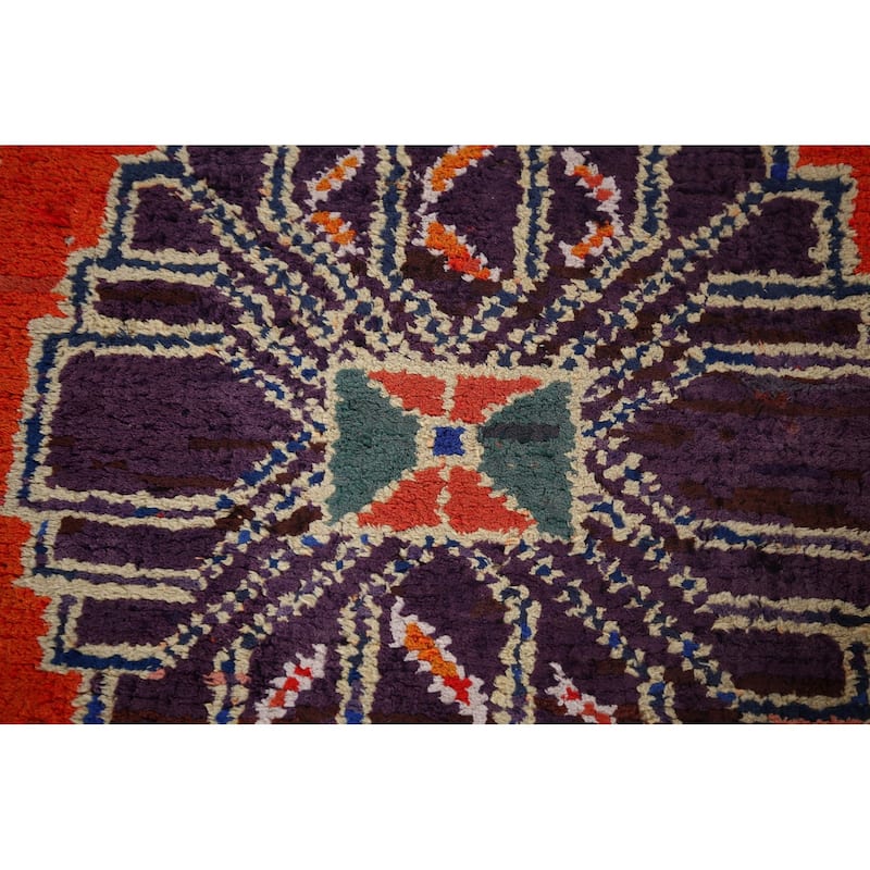 Anatolian Vintage Runner Rug Handmade Silk Carpet - 2'8"x 13'7"