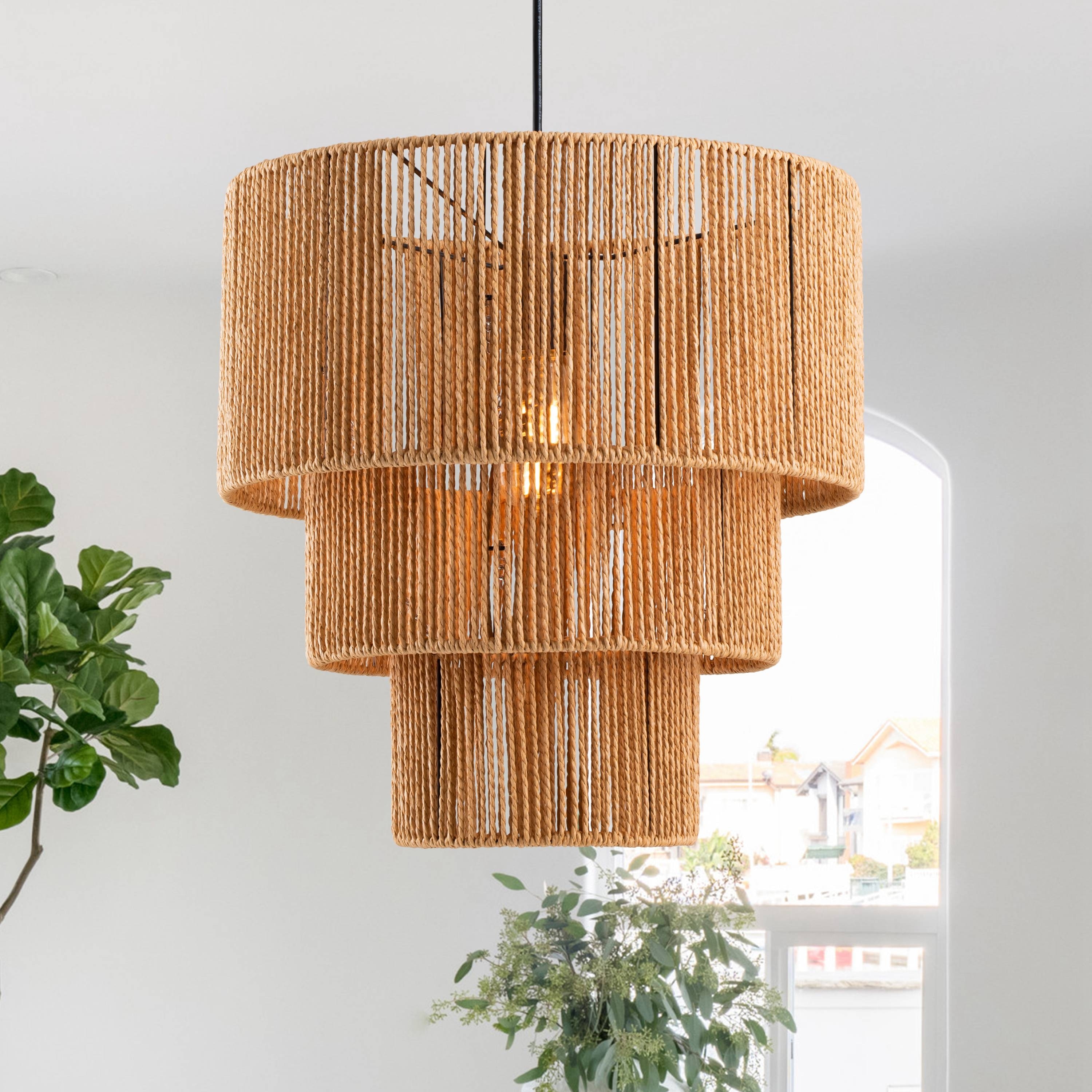 Jute Chandeliers Bed Bath Beyond