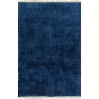 Jett Mid-Century Modern Solid Area Rug