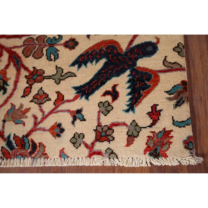 Animals Design Ziegler Foyer Rug Hand-Knotted Oriental Wool Carpet - 2'1" x 3'1"