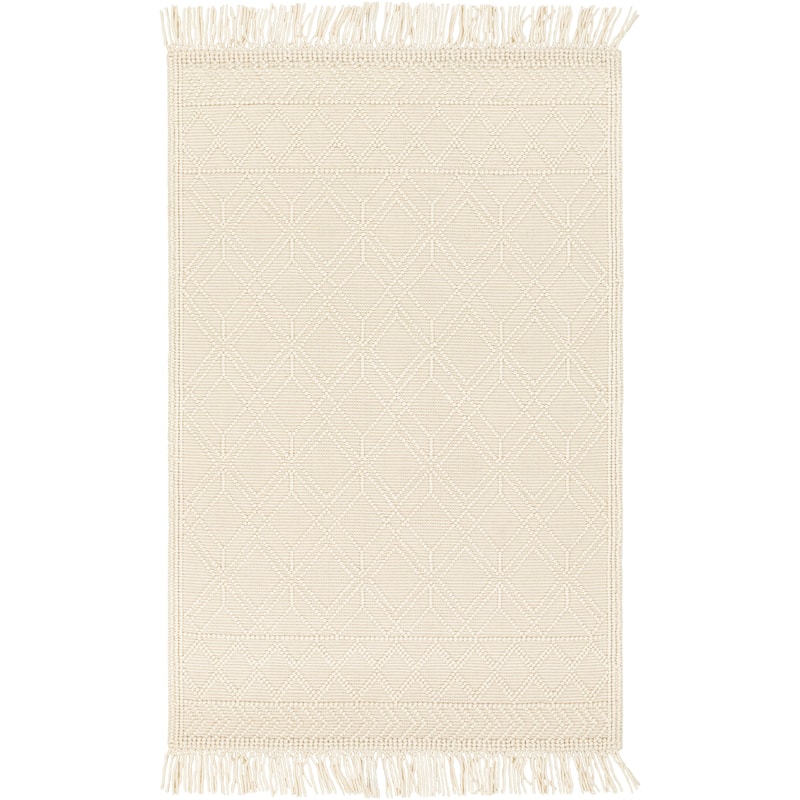 Livabliss Gertrude Handmade Cottage Geometric Wool Area Rug