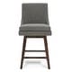 preview thumbnail 42 of 216, Luca Counter Height Swivel Barstool