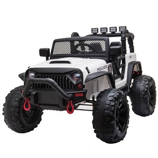 Kids 12V Electric Ride-On Truck with Suspension, Remote Control, Built-In Music