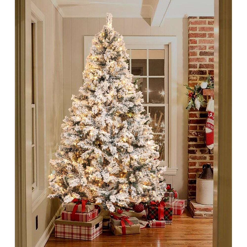 Buy Pre-lit Christmas Trees Online at Overstock | Our Best ...