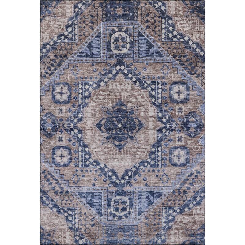Premium Washable Super Soft Traditional Global Mayfield Rug