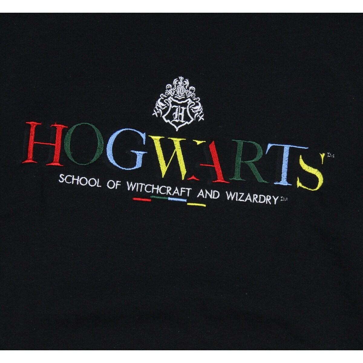 Harry Potter Men S Hogwarts School Of Witchcraft And Wizardry Embroidered Crewneck Sweatshirt Overstock 31253725 Shop the largest collection of harry potter & fantastic beasts products in one place. harry potter men s hogwarts school of witchcraft and wizardry embroidered crewneck sweatshirt