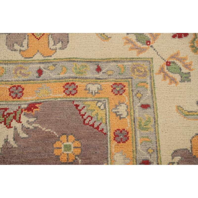 Kazak Area Rug Hand-Knotted Bedroom Wool Carpet - 6'8" x 9'10"