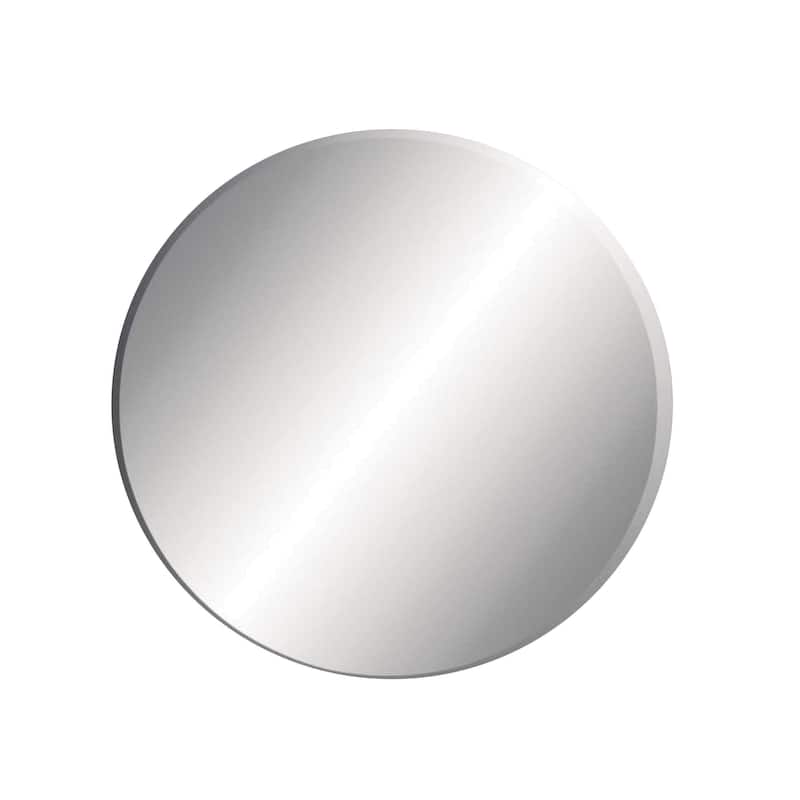 Black, White or Gold Wood Wall Mirror with Thin Frame