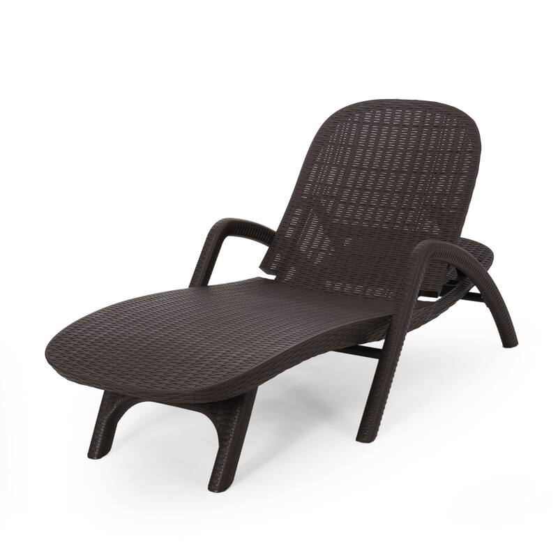 Outdoor new CHAISE LOUNGE - Brown