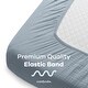 preview thumbnail 38 of 38, Muslin Fitted Bassinet Crib Sheet