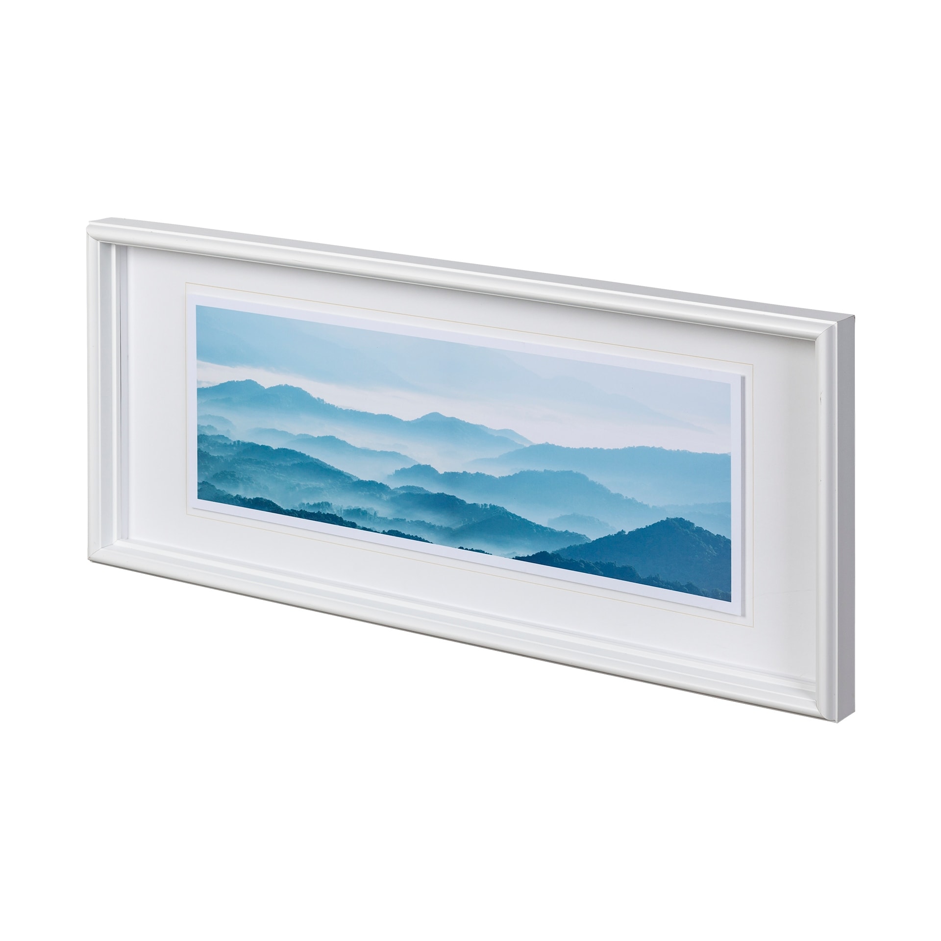 Mercana Misty Mountains X Framed Art Print