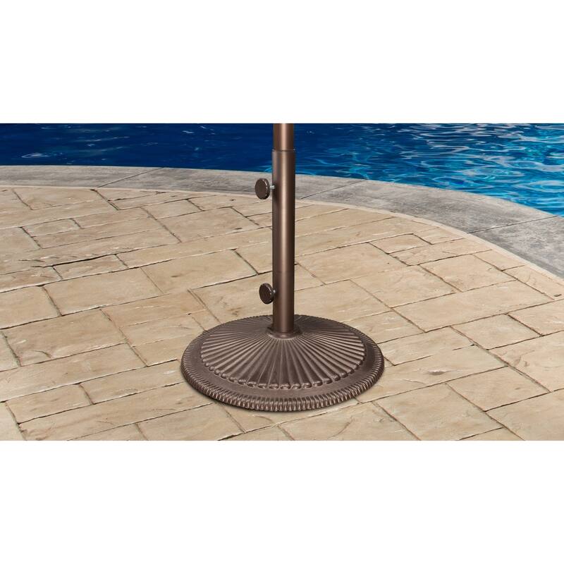 SimplyShade Coral 50lb Cast Iron Base