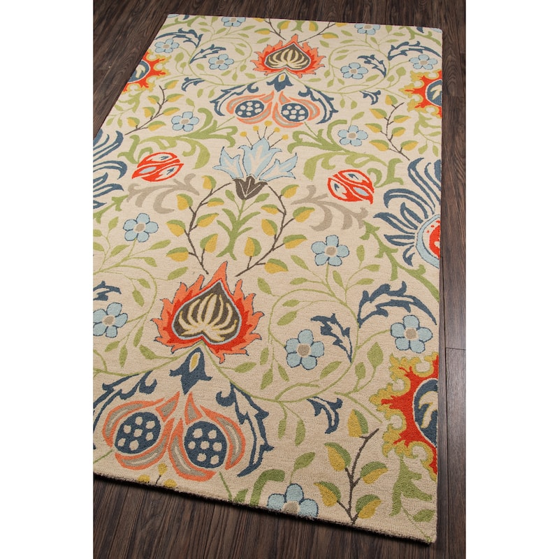 Momeni Newport Hand Tufted Wool Floral Area Rug