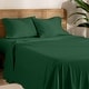 preview thumbnail 21 of 56, Bare Home Organic Cotton Jersey Sheet Set King - Forest Green