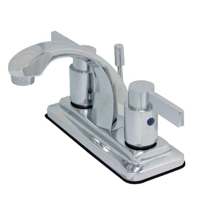 Kingston Brass NuvoFusion 1.2 GPM Centerset Bathroom Faucet with