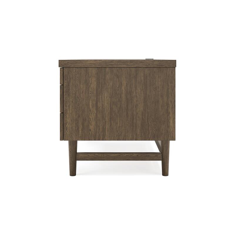 Signature Design by Ashley Austanny Warm Brown 67" Home Office Desk