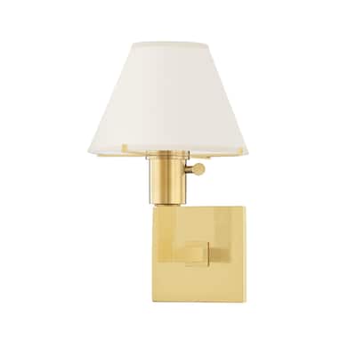 Leeds 1-Light Wall Sconce by Mark D. Sikes