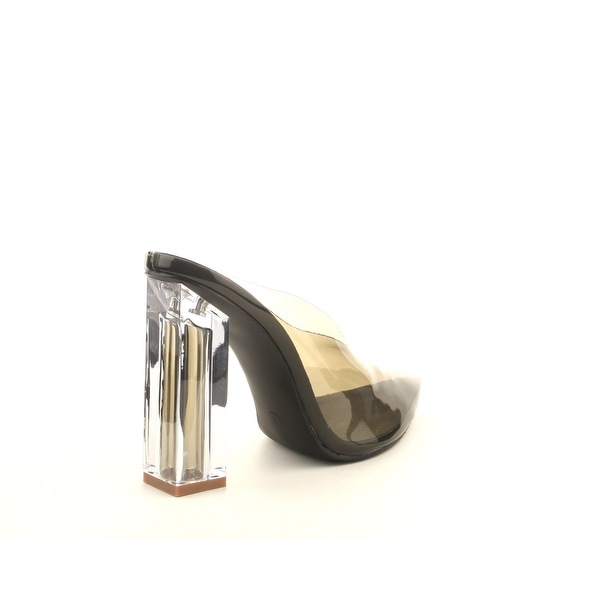 women's lucite heels