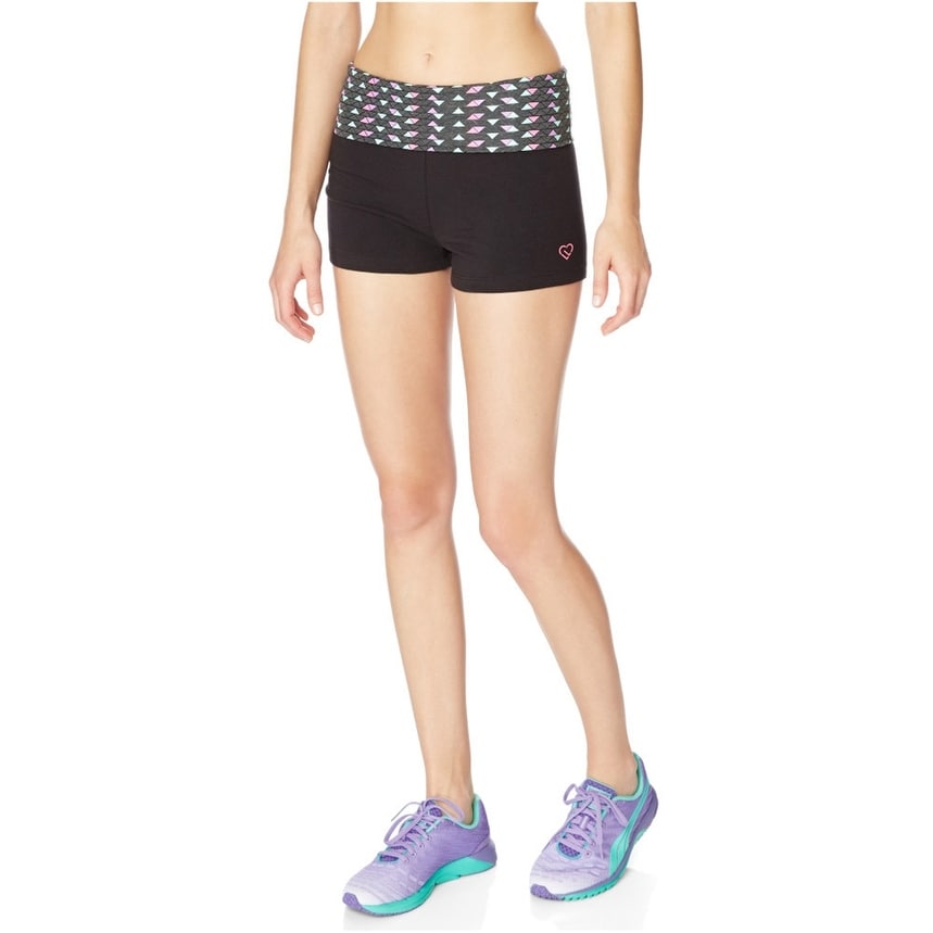Aeropostale Womens Solid Animal Yoga Athletic Sweat Shorts