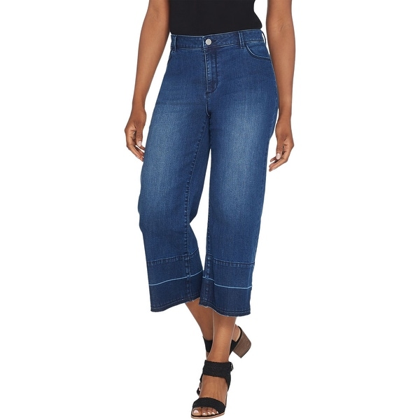 Womens stretch crop jeans clearance