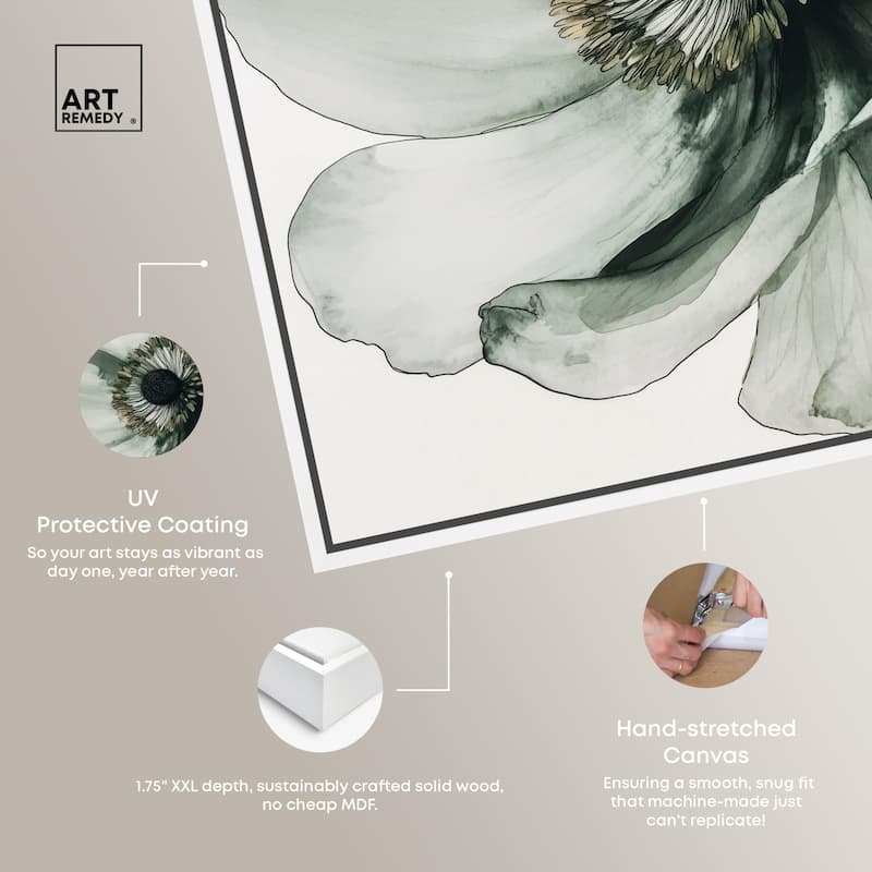 Delicate Stamen II Canvas by Art Remedy