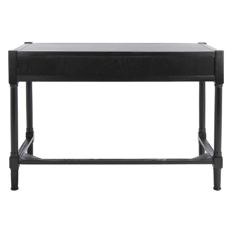 SAFAVIEH Zennure White Washed Grey Writing Desk