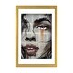 preview thumbnail 4 of 18, iCanvas "Transendia" by Loui Jover Gold - 24x16x1
