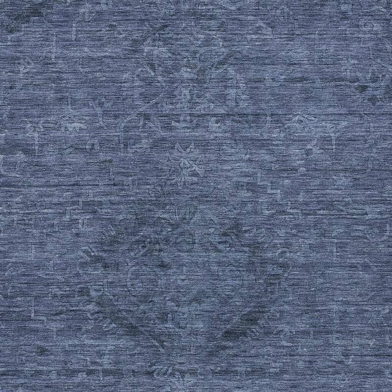 HomeRoots Floral Traditional Rectangle Outdoor Rug