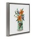 preview thumbnail 26 of 34, Stupell Lilies In Retro Tin Framed Floater Canvas Wall Art, Design By Val Rhodes