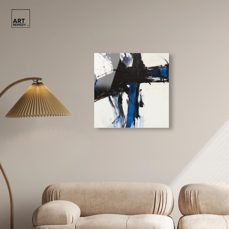Blue Streak I Acrylic by Art Remedy, Ready to Hang