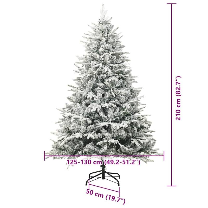 vidaXL Christmas Tree Decoration Artificial Xmas Tree with Stand Green PVC