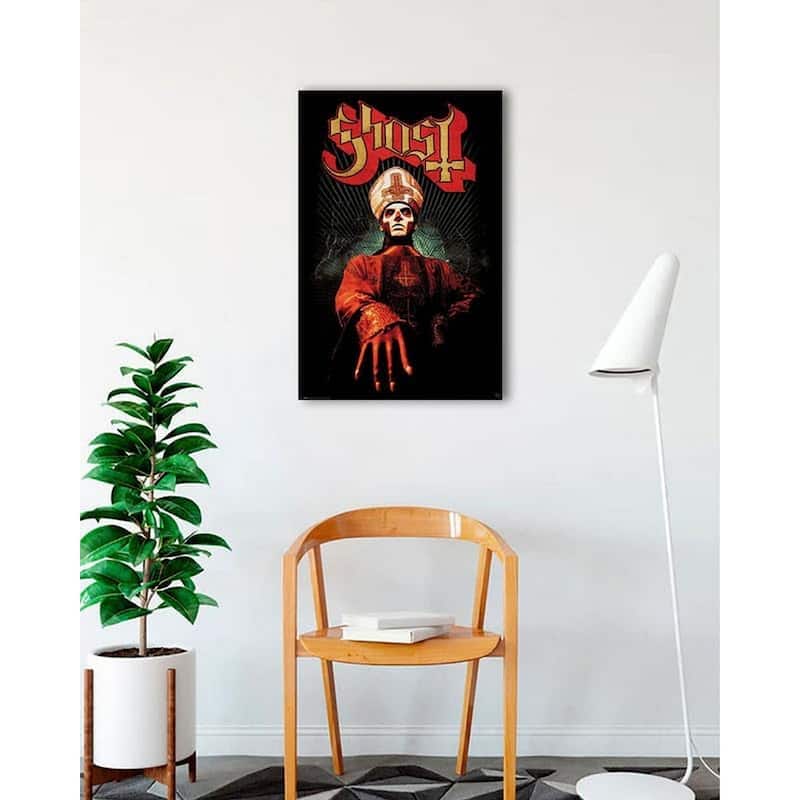 Ghost the Band Papa Emeritus Art Poster - 24 x 36 Inch