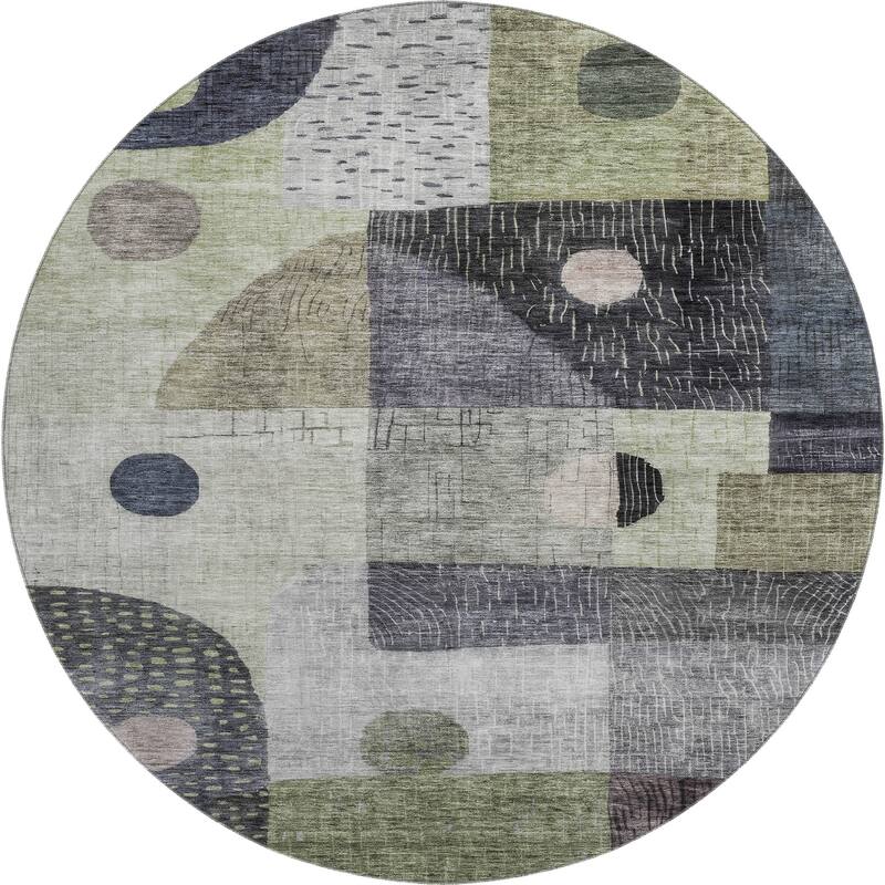 Premium Washable Super Soft Modern Retro Mayfield Rug