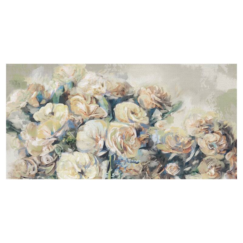Faye's Bouquet Soft Canvas Art Print