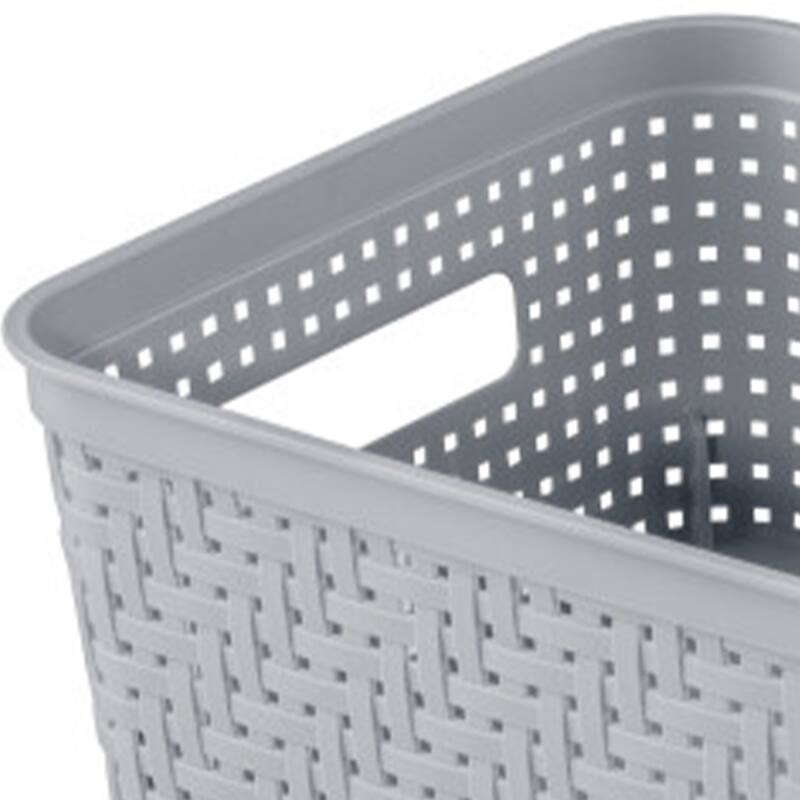 Sterilite 10x8x4.25 In Rectangular Short Basket for Home Organization (32 Pack) - 32 Pack