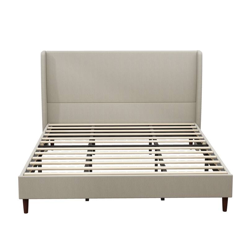 Upholstered Platform Bed Frame Bedroom Platform Bed