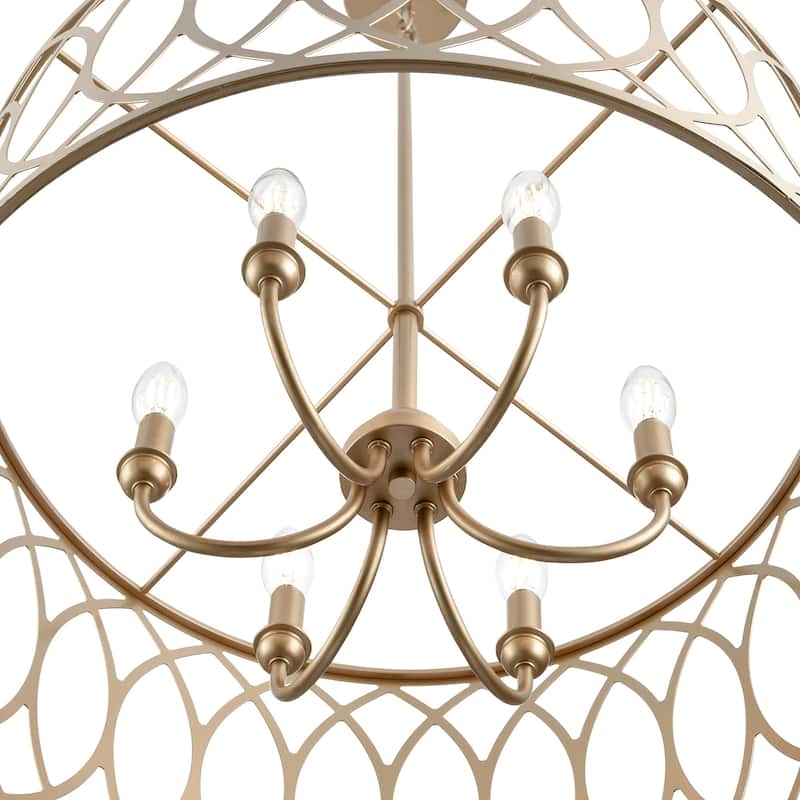 Millennium Lighting 42106 Arelyn 6 Light 23" Wide Pendant