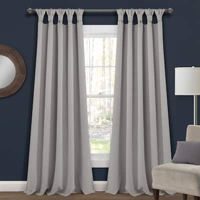 The Gray Barn Blazing Pitchforks Blackout Window Curtain Panel Pair