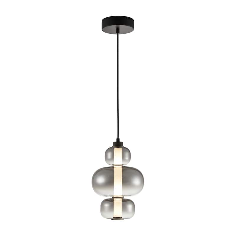 Artcraft Astra Integrated LED Pendant - Black Finish