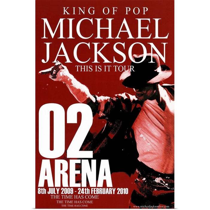 M.JACKSON THIS IS IT WORLD TOUR 2009ポスター Michael Jackson This Is It Tour (2009)