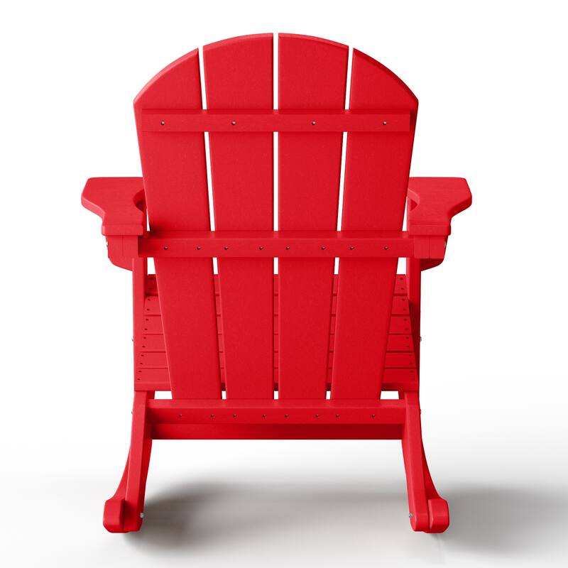 Polytrends Laguna Hdpe All Weather Outdoor Patio Rocking Chair