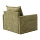 preview thumbnail 48 of 47, GALDWIN Chenille Upholstered 360°Degree Swivel Mid Century Modern Arm Chair for Living Room