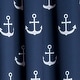 preview thumbnail 3 of 2, Lush Decor Anchor Room-darkening Window Panel Curtain Pair