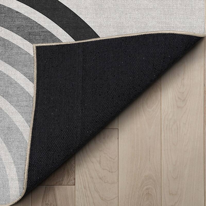 Well Woven Apollo Duo Arch Mid-Century Modern Flat-Weave Area Rug