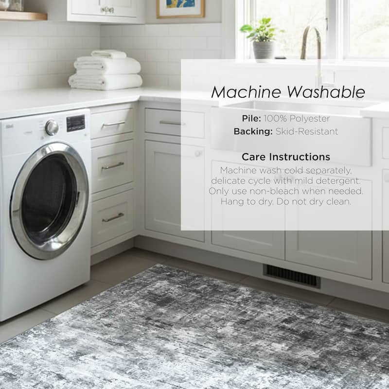 Wyatt & Ash Dream Mink Printed Chenille Rugs