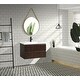 preview thumbnail 8 of 6, Diego 30" Bathroom Vanity, Walnut Finish