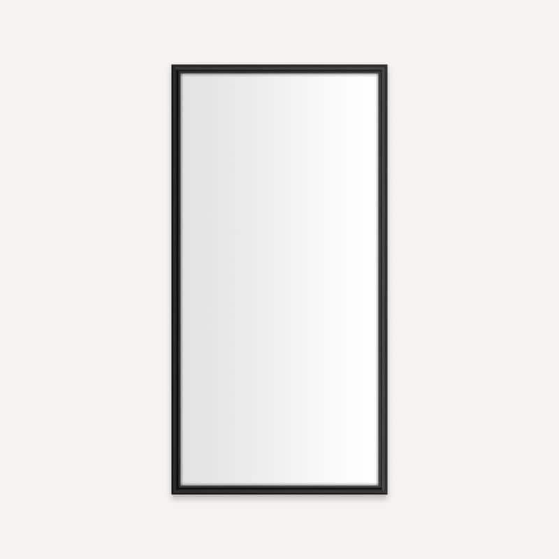 Robern DM2040RM Main Line 19-1/8" W x 39-1/2" H Traditional - Brushed Black