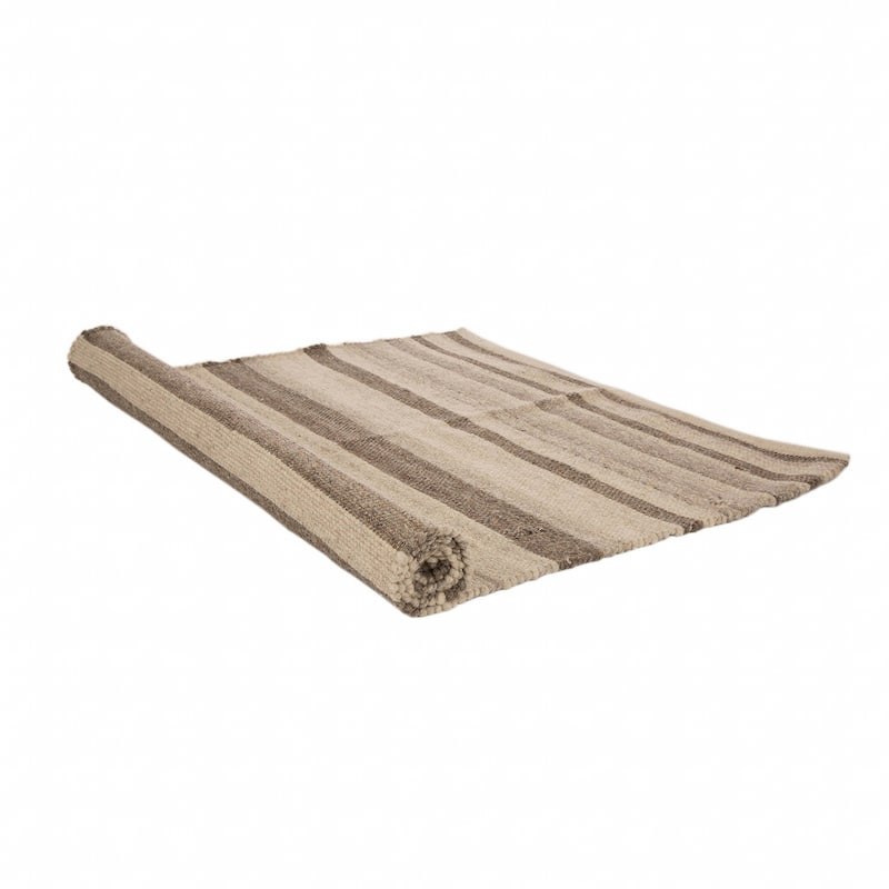 Glitzhome Modern Geometric Abstract Pattern High-Low Shag Area Rugs