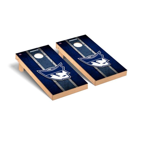 slide 2 of 5, Marietta Pioneers Vintage Cornhole Board Set