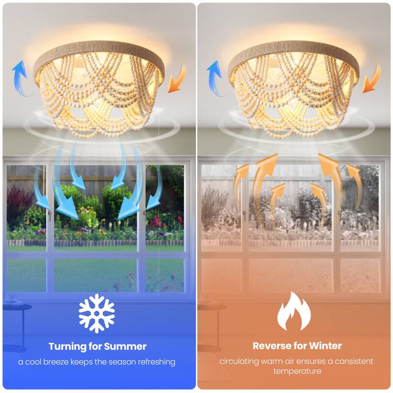 20'' Ceiling Fan with Light Kit